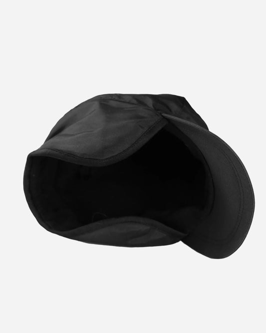 Black Fleece Lined Cap