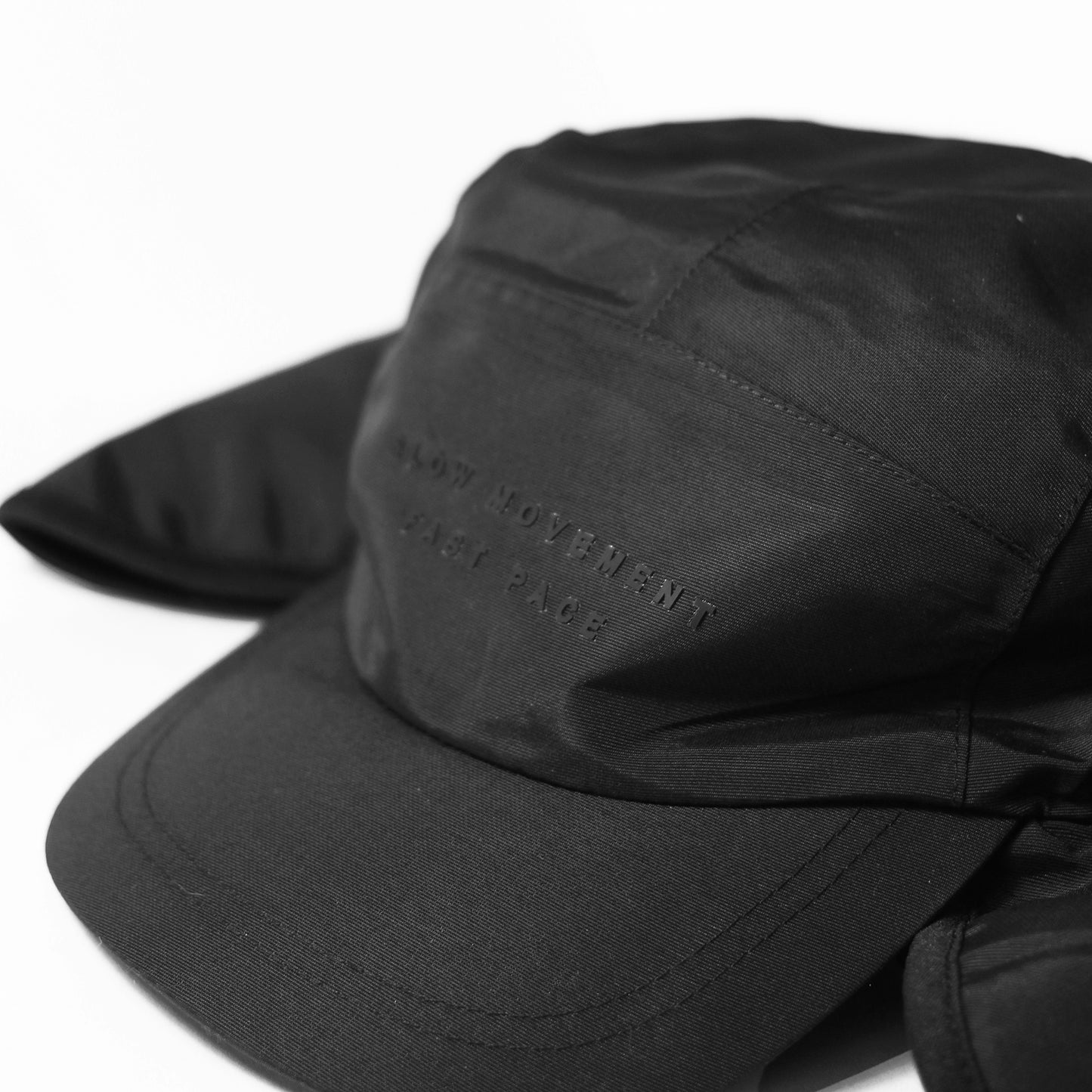 Black Fleece Lined Cap