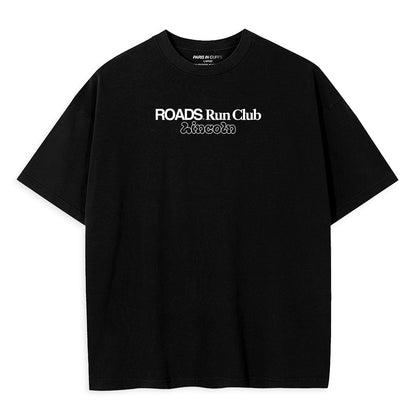 Roads Lincoln Black Cotton Tshirt