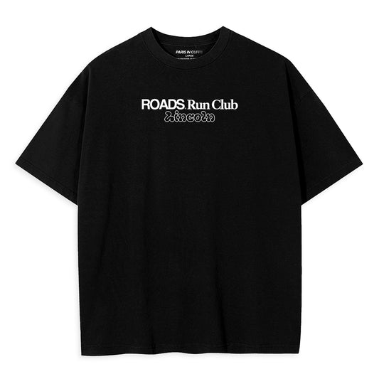 Roads Lincoln Black Cotton Tshirt