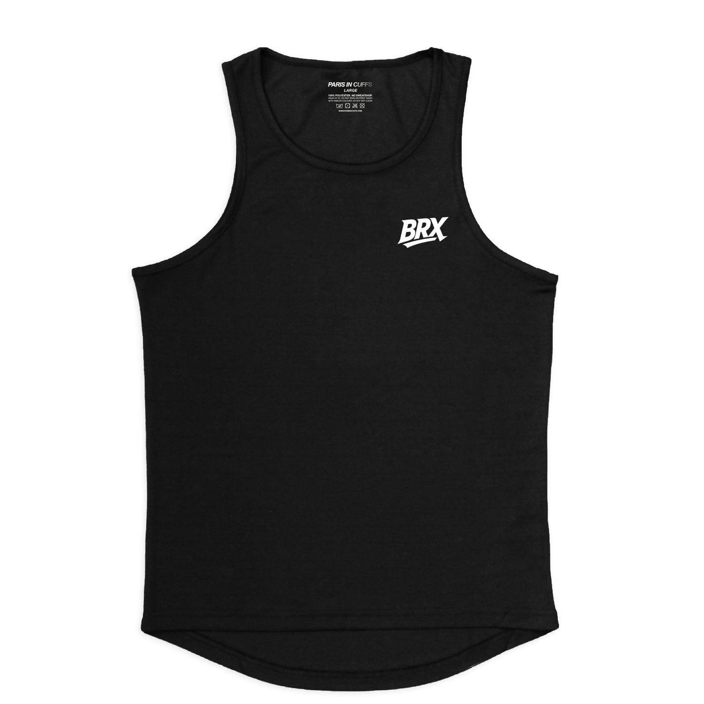 Brixton Run Club Mens Black Vest