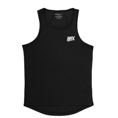 Brixton Run Club Mens Black Vest
