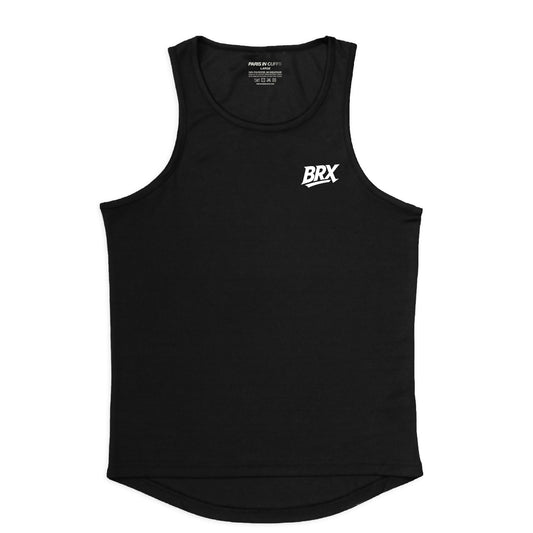 Brixton Run Club Mens Black Vest