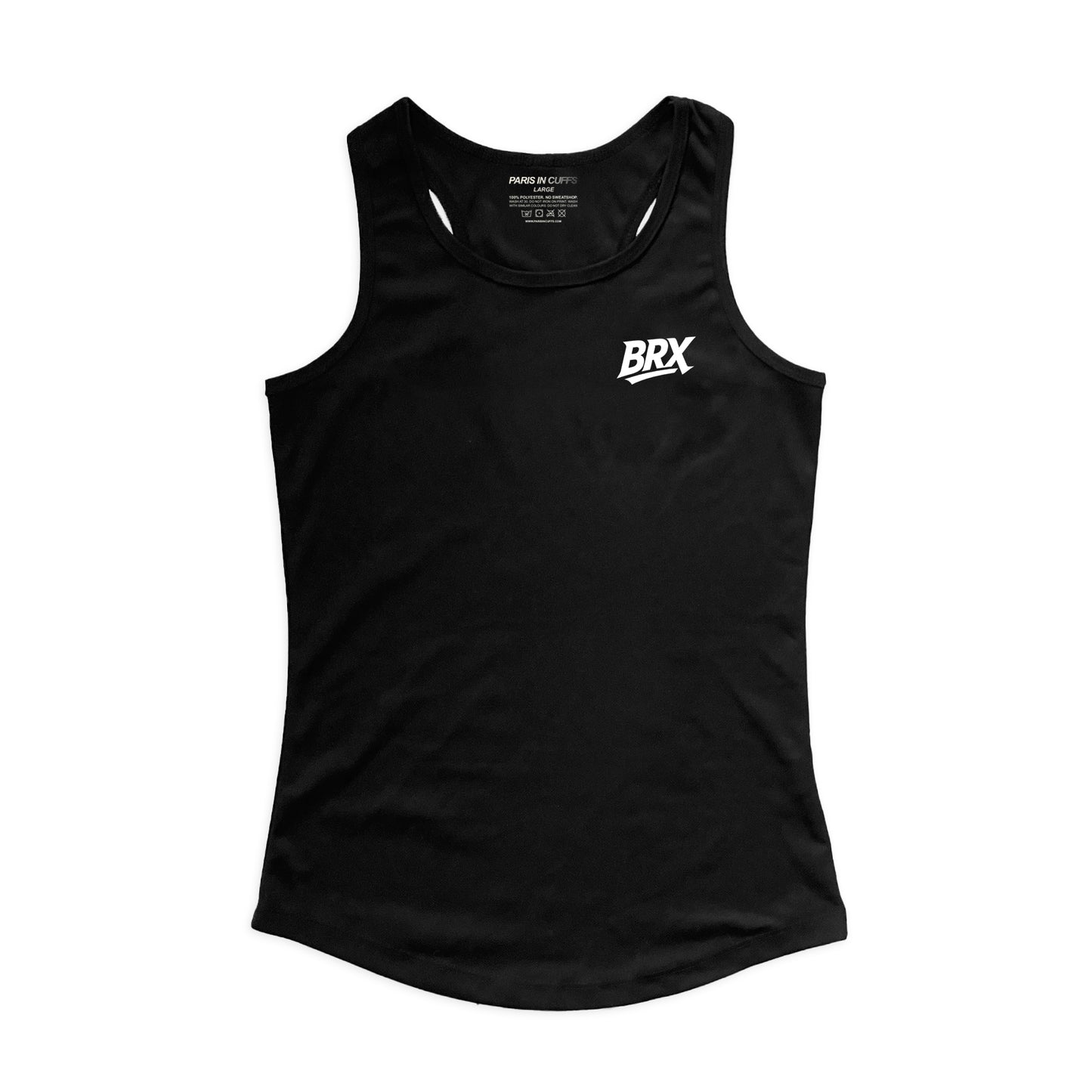 Brixton Run Club Womens Black Vest