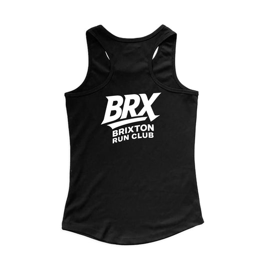 Brixton Run Club Womens Black Vest